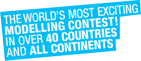 The biggest modelling contest in the world in over 30 countries and all continents