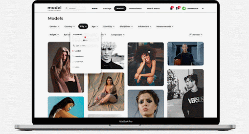 Scout diverse models to fulfil more casting briefs