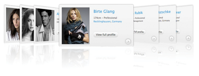 Suche New Faces und professionelle Models